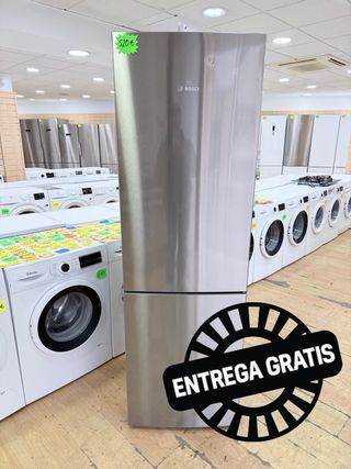 Frigorífico combi Bosch 185cm inox - Como nuevo