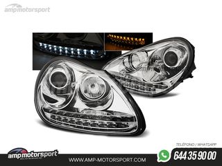 FAROS DELANTEROS LUZ DIURNA LED PARA PORSCHE CAYENNE