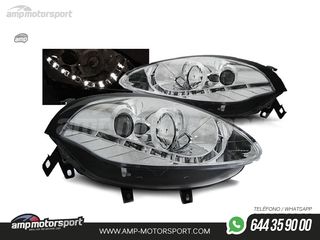 FAROS DELANTEROS LUZ DIURNA LED REAL DRL PARA FIAT BRAVO