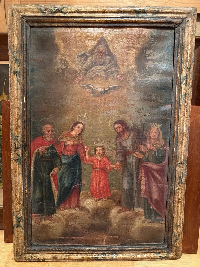 SAGRADA FAMILIA CON SANTA ANA