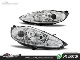 FAROS DELANTEROS LUZ DIURNA LED PARA FORD FIESTA MK7