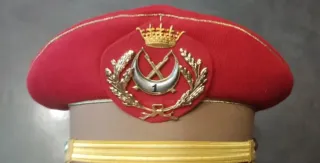 Gorra Oficial Regulares. Época Franco