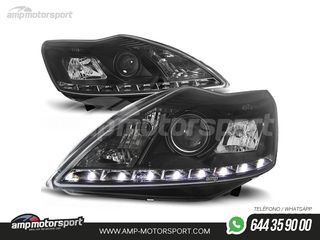 FAROS DELANTEROS LUZ DIURNA LED PARA FORD FOCUS MK2