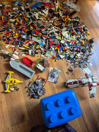 Lote LEGO 8.6 kg set 7676 Star Wars