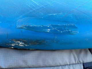 Tabla IQFoil con su funda