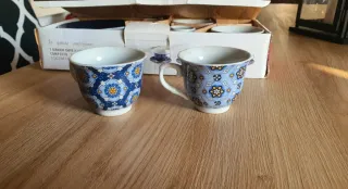 Vendo Set 6 tazzine e 6 piattini Villa d'Este