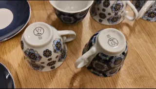 Vendo Set 6 tazzine e 6 piattini Villa d'Este