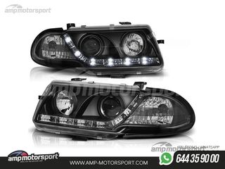 FAROS DELANTEROS LUZ DIURNA LED PARA OPEL ASTRA F