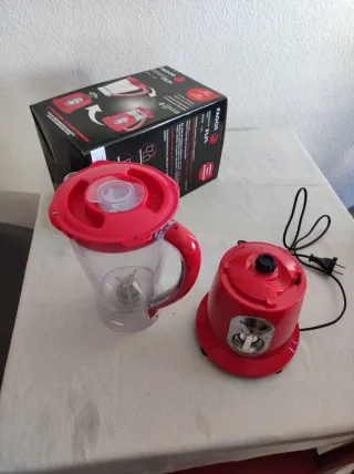 Batidora Fagor 600W 1.5L Roja Cómo nueva