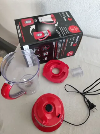 Batidora Fagor 600W 1.5L Roja Cómo nueva