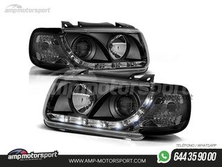 FAROS DELANTEROS LUZ DIURNA LED PARA VOLKSWAGEN POLO 6N