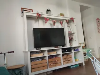 Mueble salón madera