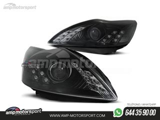 FAROS DELANTEROS LUZ DIURNA LED PARA FORD FOCUS MK2