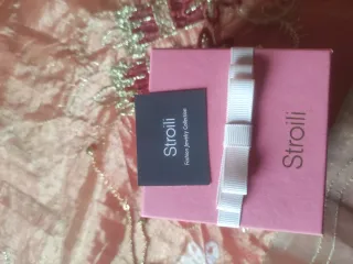 Set collana e bracciale Stroili blu e oro