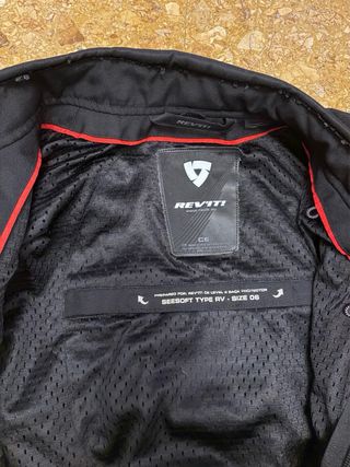 Chaqueta Moto REV'IT Negra