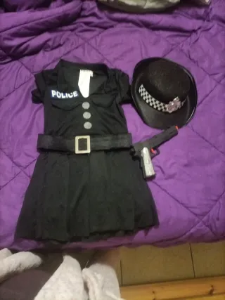 Disfraz Policía Niña Talla 4-6