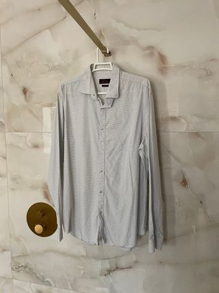 Camisa Zara Hombre Talla L Estampada