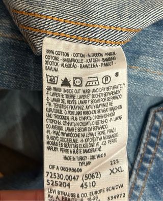 Cazadora Vaquera Levi's Azul