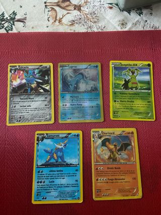 Cartas Pokémon Varias