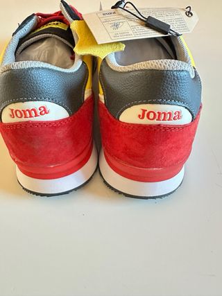 Zapatillas Joma Freestyle Amarillas y Rojas
