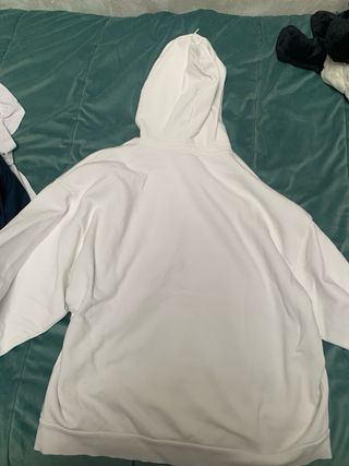 Sudadera Stradivarius Blanca Talla XS