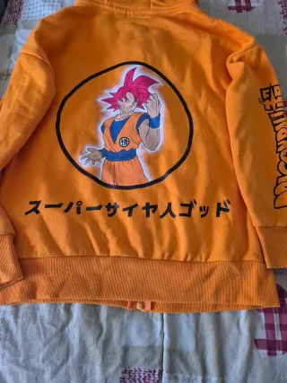 Felpa Dragon Ball bambino con cappuccio