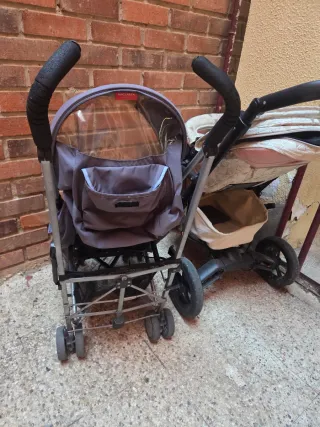 Silla de paseo Maclaren azul y gris