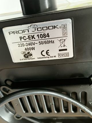 Hervidor de huevos ProfiCook