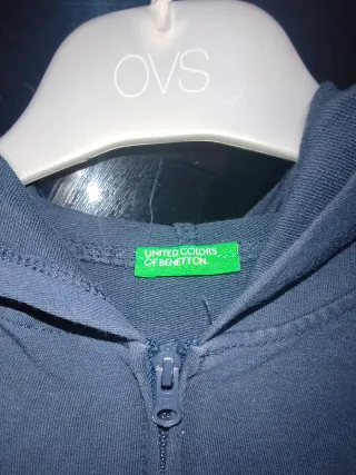 Giacca con zip Benetton bambina