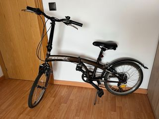 Bicicleta Plegable Iconic Marrón