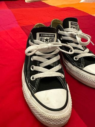 Converse All Star Negras Talla 36