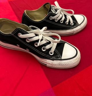 Converse All Star Negras Talla 36