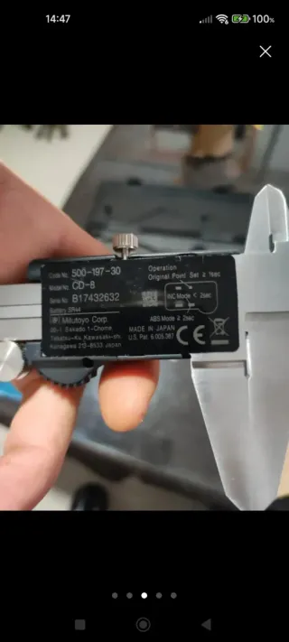 Calibre digital Mitutoyo 200mm