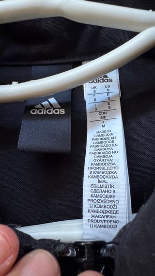 Chaqueta Adidas Manchester United Negra