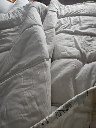 Colcha edredón estampada multicolor