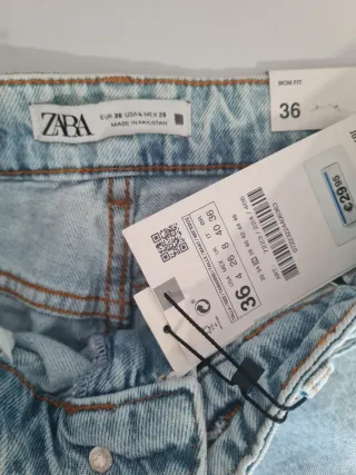 Vaqueros Mon Zara Talla 36