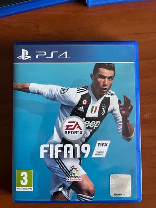 Lote 4 Juegos FIFA PS4: 18, 19, 20, 21