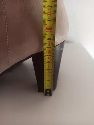 Botines Aback Beige/Marrón con Cordones y Cremalle