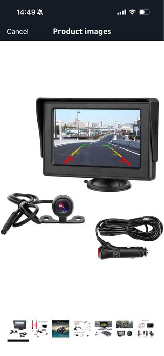 Cámara de Reversa Jansite IP68