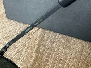 Gafas Randolph Aviator Negro Mate cobalt polarizad