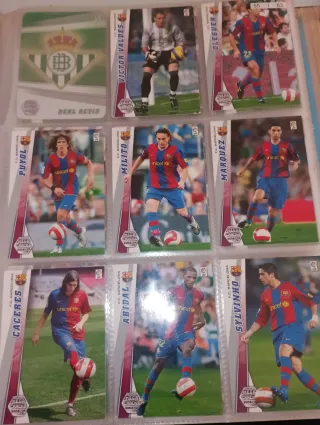 Mega Cracks 2008-2009 Álbum Trading Cards