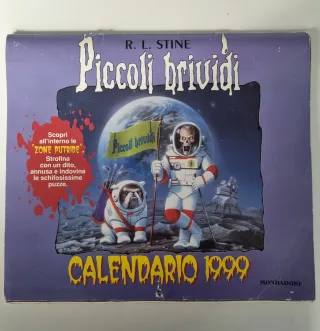 Raro Calendario Piccoli Brividi 1999 con inserto