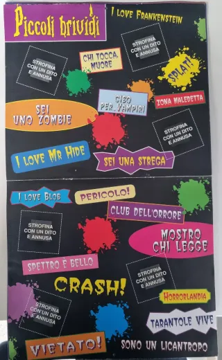 Raro Calendario Piccoli Brividi 1999 con inserto