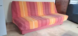 Sofá Cama 3 Plazas Tela