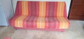 Sofá Cama 3 Plazas Tela