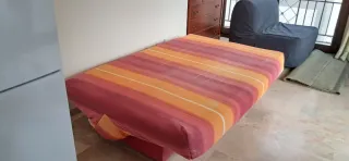 Sofá Cama 3 Plazas Tela