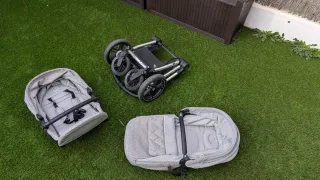 Cochecito Jané Kawai + Capazo Gris