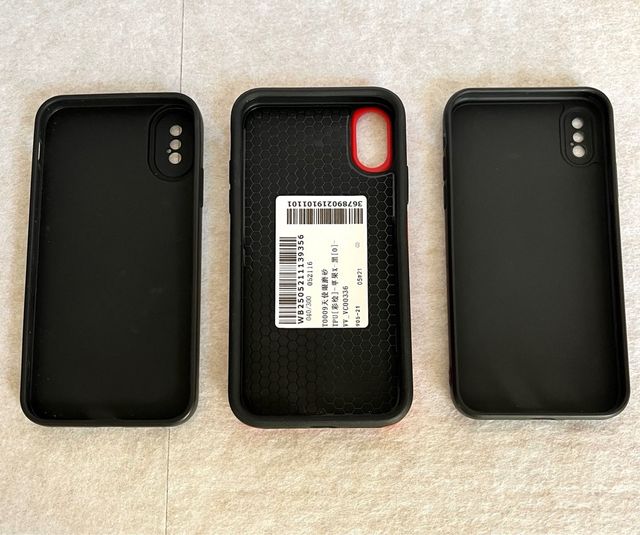 Lote 3 Fundas iPhone X/XS