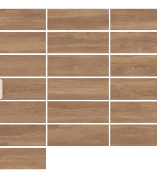 Porcelánico efecto roble