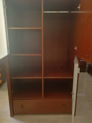 Base Cama Juvenil Naranja